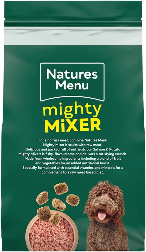 Natures Menu Mighty Mixer With Salmon & Potato 2kg