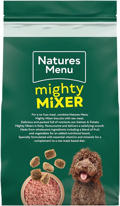 Natures Menu Mighty Mixer With Salmon & Potato 2kg