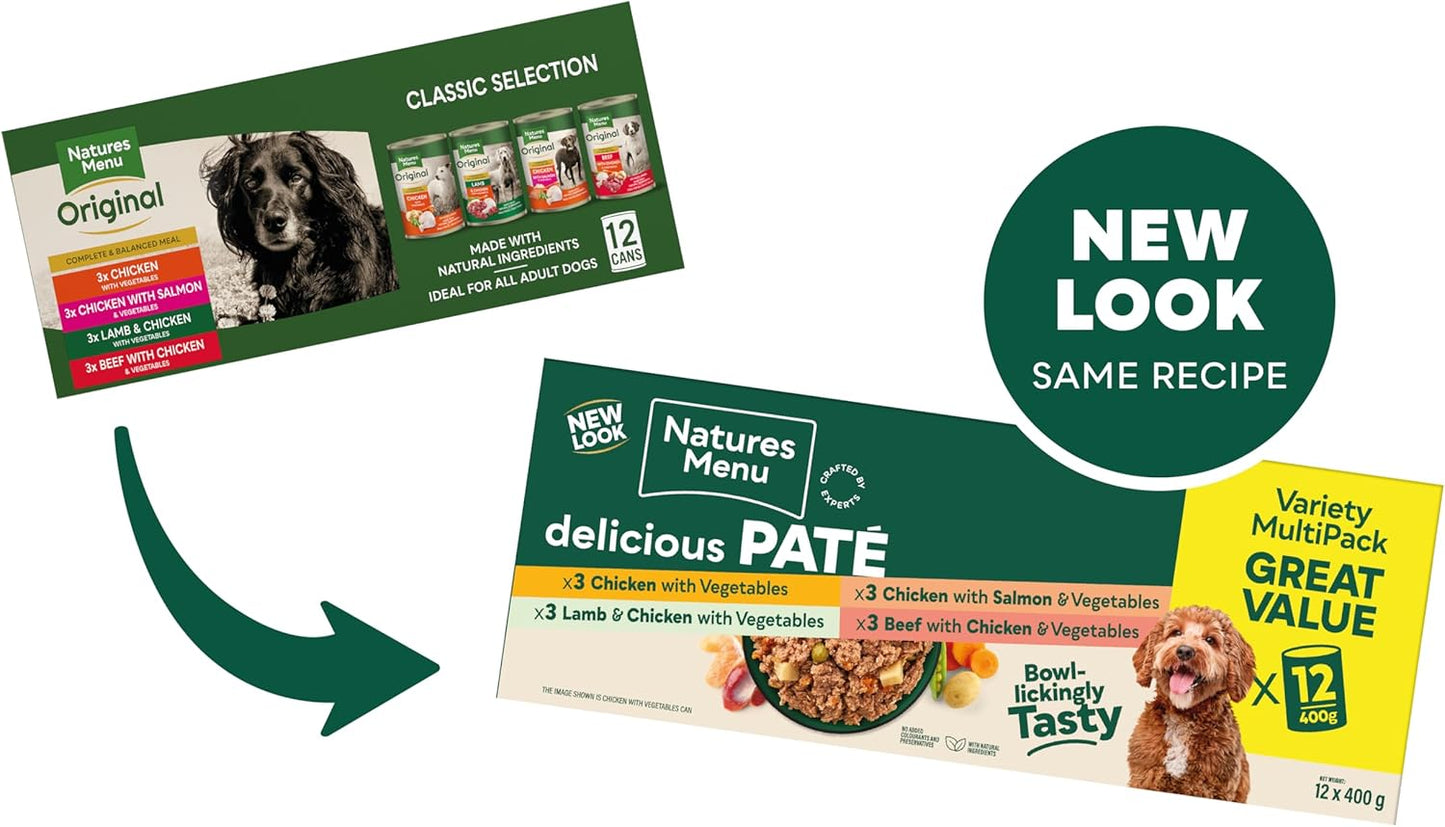 Natures Menu Original Classic Selection Multipack 12 x 400g