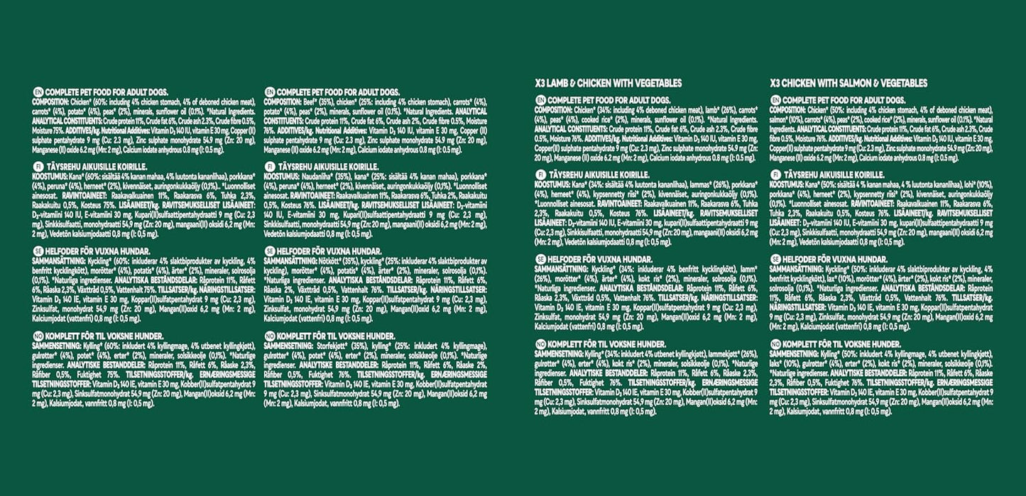 Natures Menu Original Classic Selection Multipack 12 x 400g