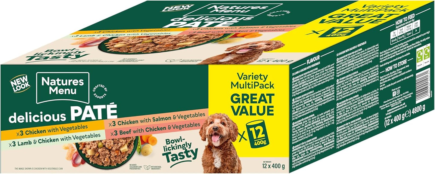 Natures Menu Original Classic Selection Multipack 12 x 400g