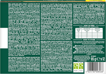 Natures Menu Pate Cat Food Multipack Variety 12 x 85g