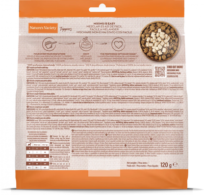 Natures Variety Freeze Dried Topper Chicken 120g