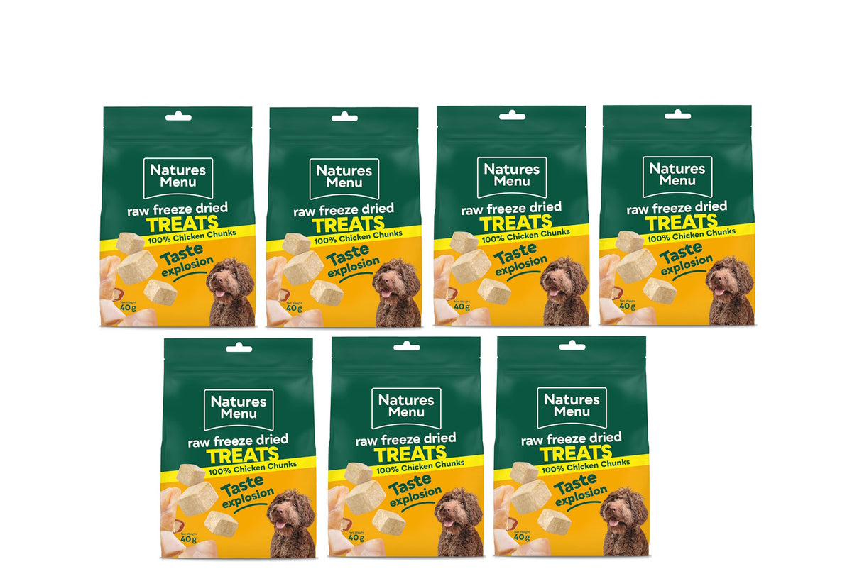 Natures Menu Raw Freeze Dried Chicken Chunks 40g