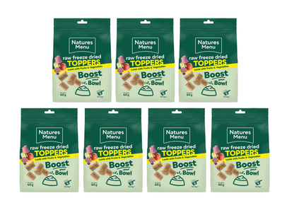 Natures Menu Raw Freeze Dried Toppers Lamb 40g – Natural High-Protein Dog Food Topper
