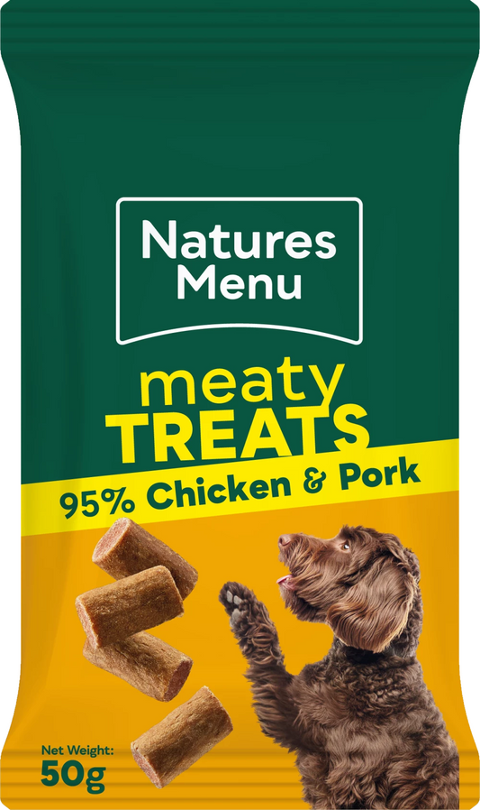Natures Menu Real Meaty Treats Chicken 50g