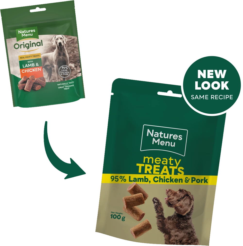Natures Menu Real Meaty Treats With Lamb 100g