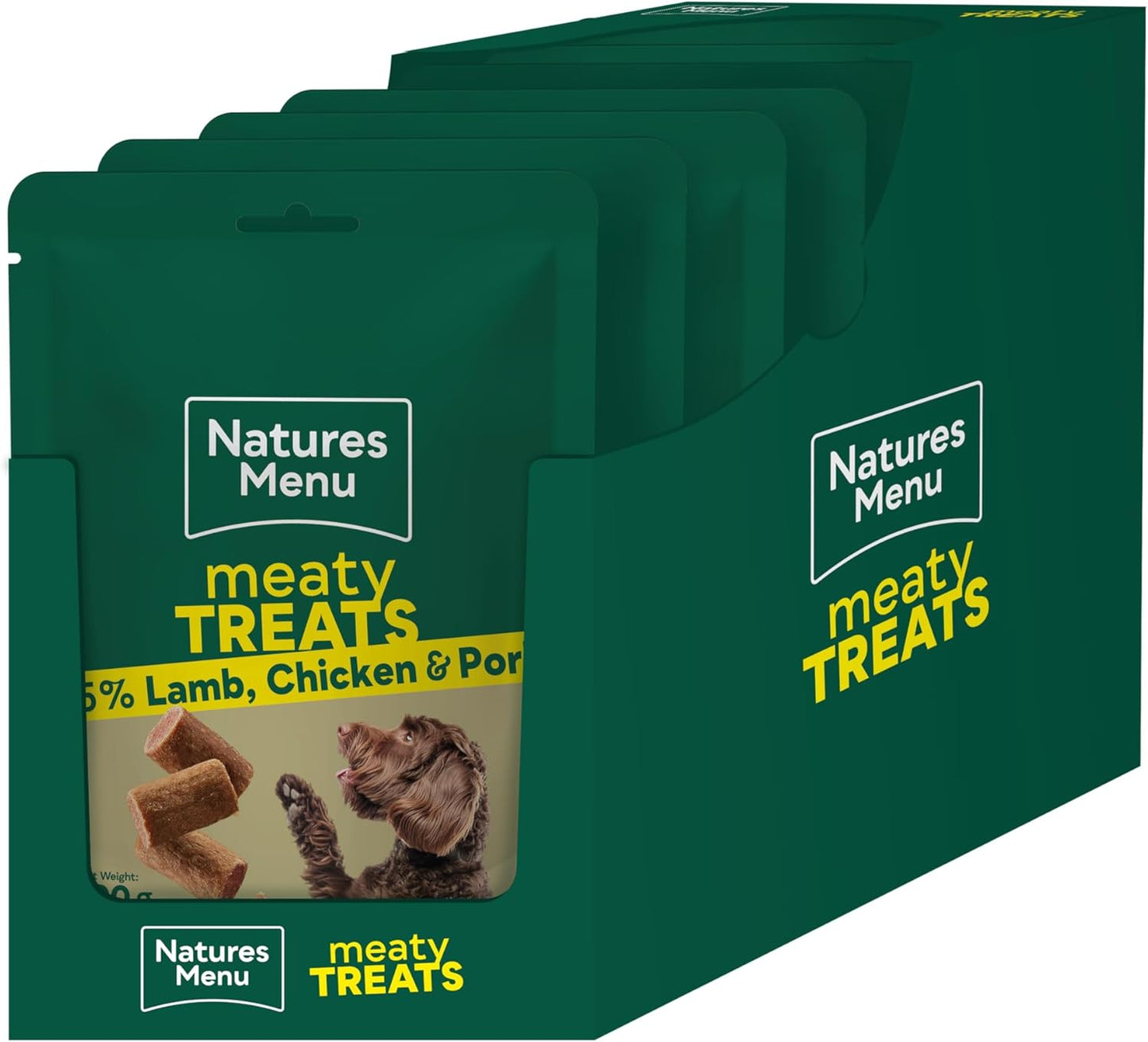 Natures Menu Real Meaty Treats With Lamb 100g