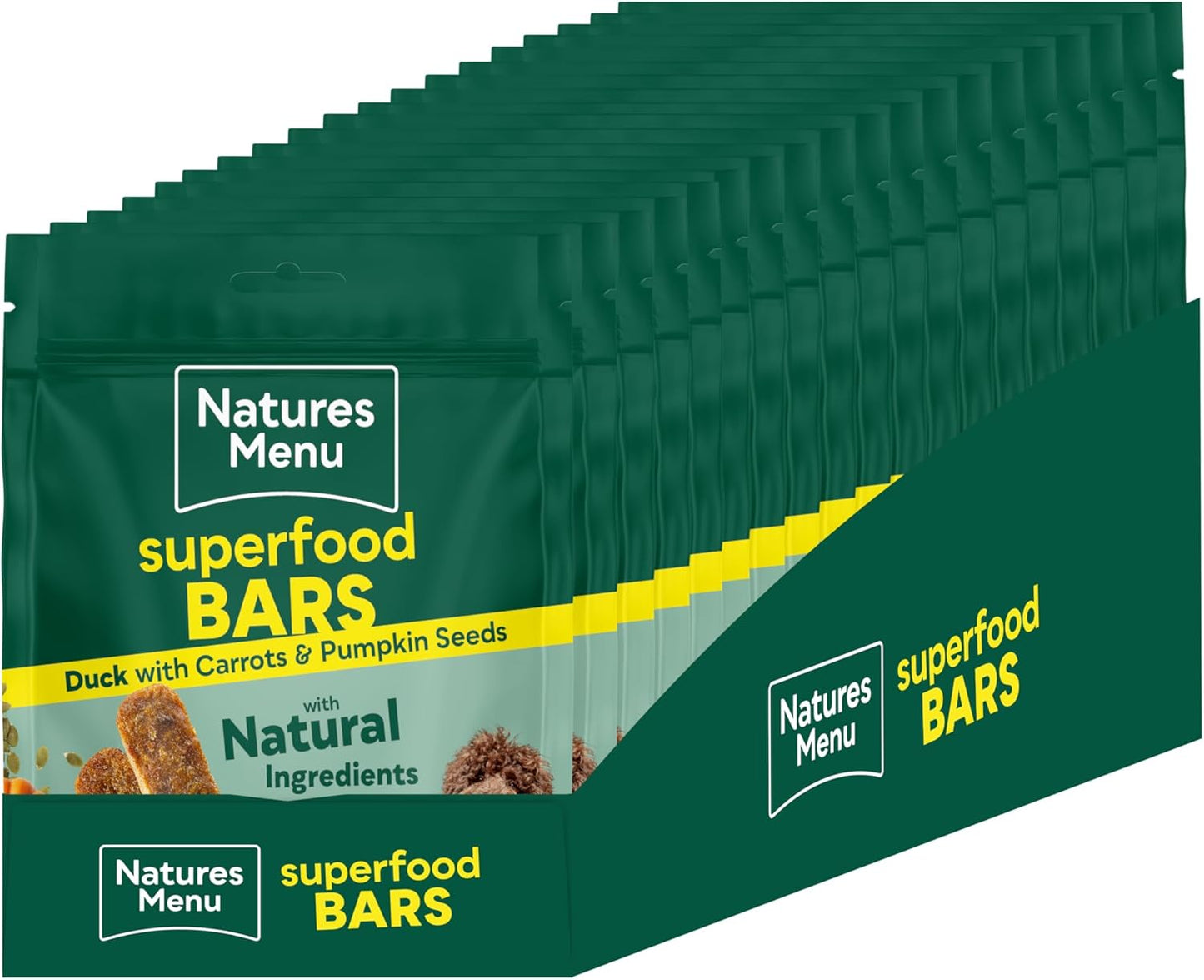 Natures Menu Superfood Bars Duck 70g