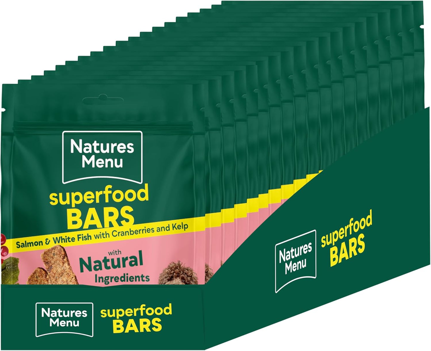 Natures Menu Superfood Bars Salmon 70g