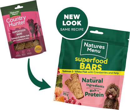Natures Menu Superfood Bars Salmon 70g