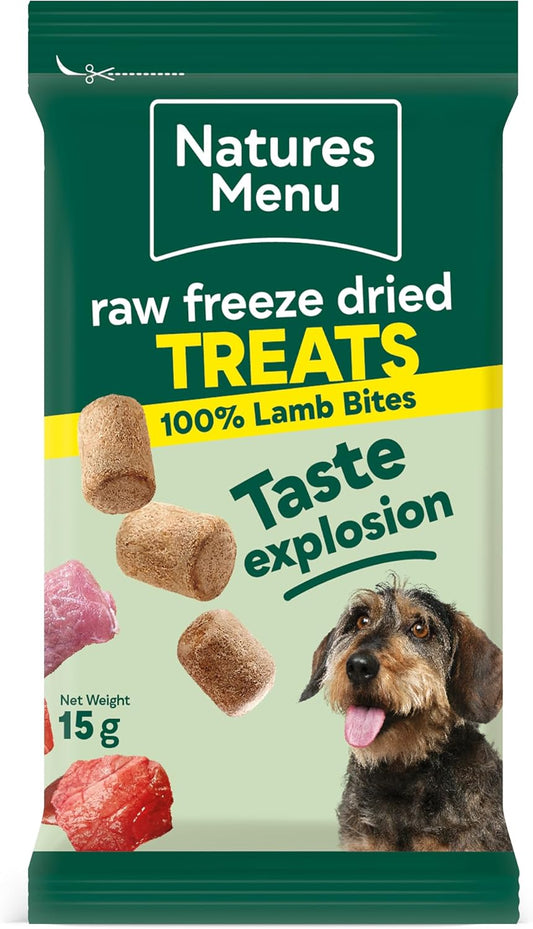 Natures Menu Freeze Dried Lamb Bites 15g