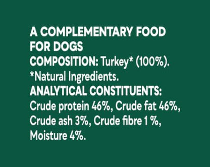 Natures Menu Freeze Dried Turkey Bites 15g