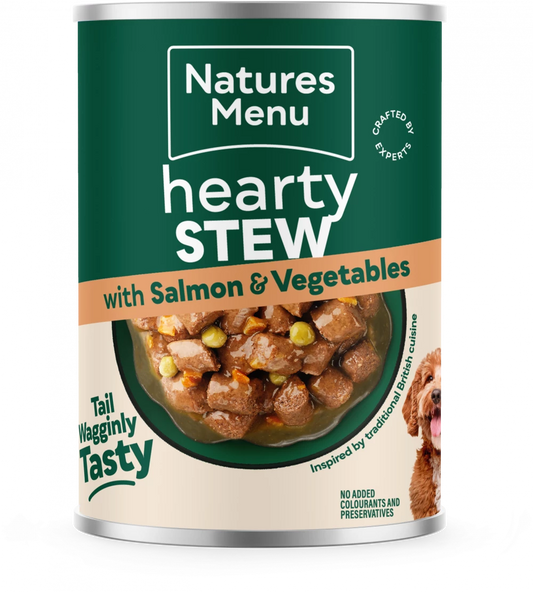 Natures Menu Hearty Stews Salmon 415g
