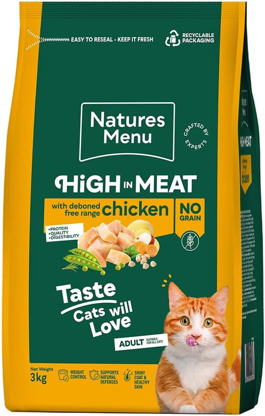 Natures Menu Cat Complete Food High Meat No Grain Chicken 3kg