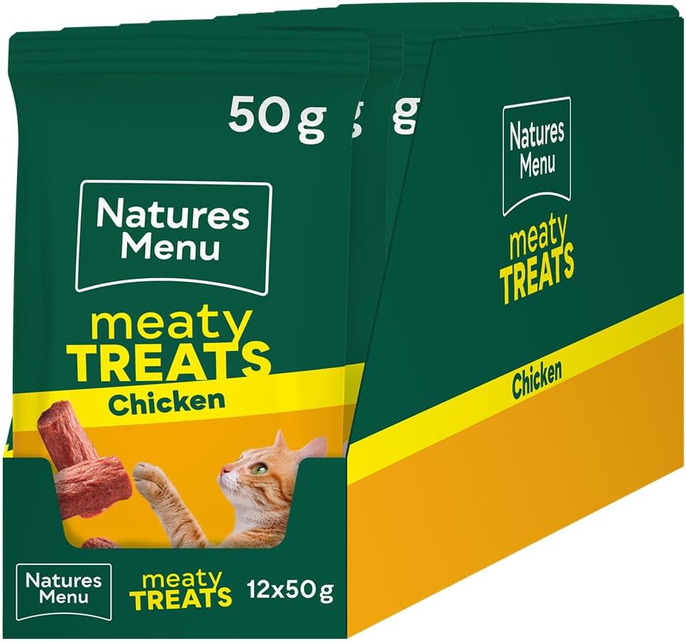 Natures Menu Meaty Treats With Chicken For Cats 50g