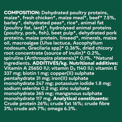 Natures Menu Raw Boost with Beef 3kg – Natural Raw-Inspired Complete Dog Food