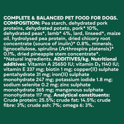 Natures Menu Raw Boost with Pork & Lamb 3kg – Natural Raw-Inspired Complete Dog Food