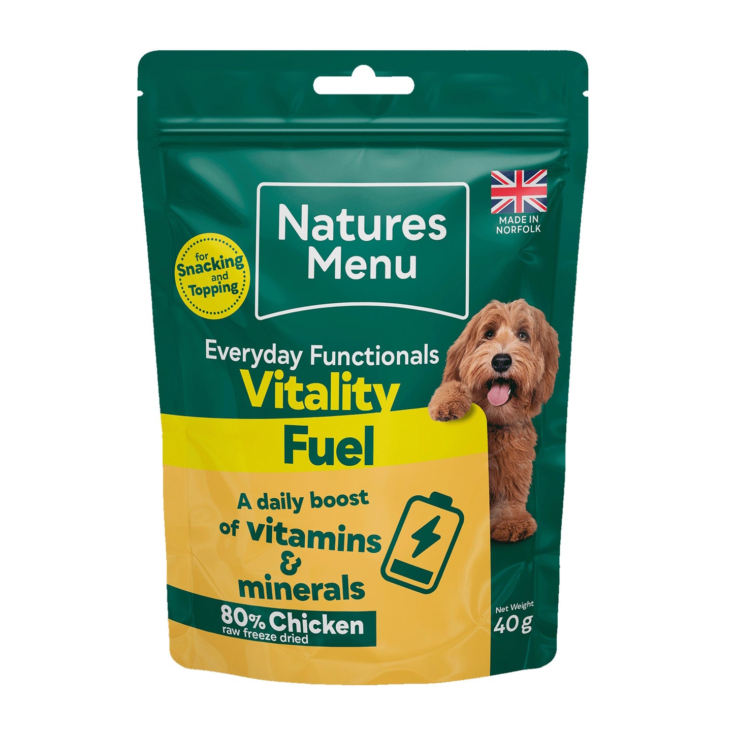 Natures Menu Freeze Dried Functionals Multivitamin Dog Treats 40g