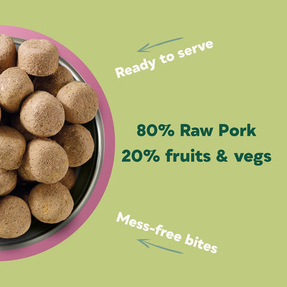 Natures Menu Raw Freeze Dried Pork 625g