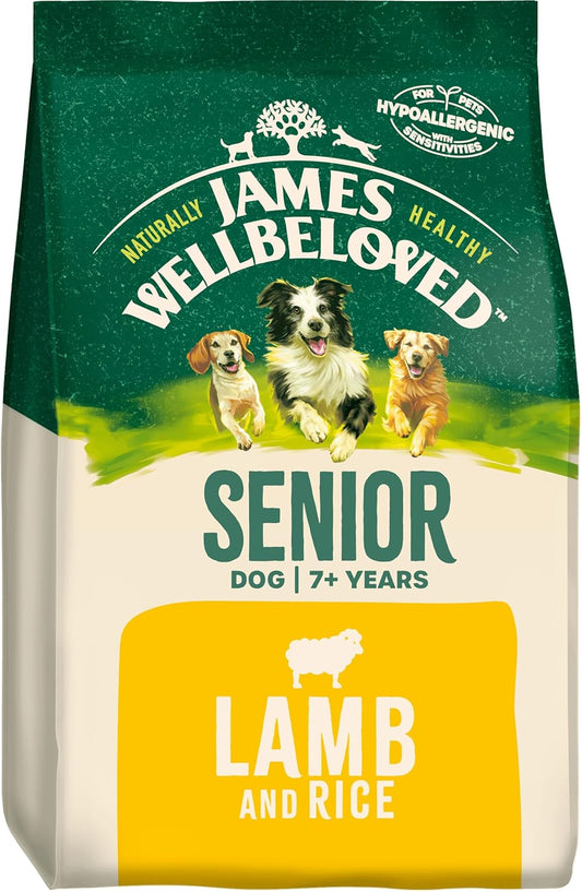 James Wellbeloved Senior Lamb & Rice Dog Food 15kg