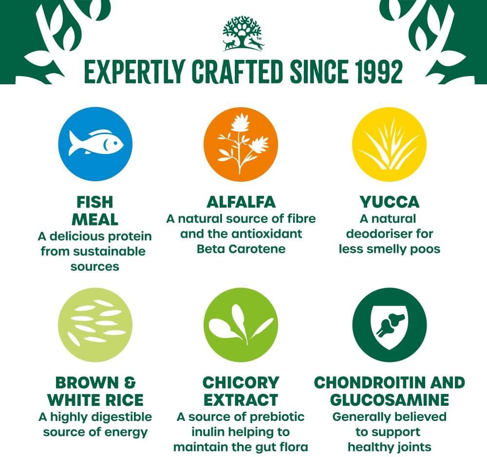 James Wellbeloved Senior Fish & Rice Dog Food 15kg