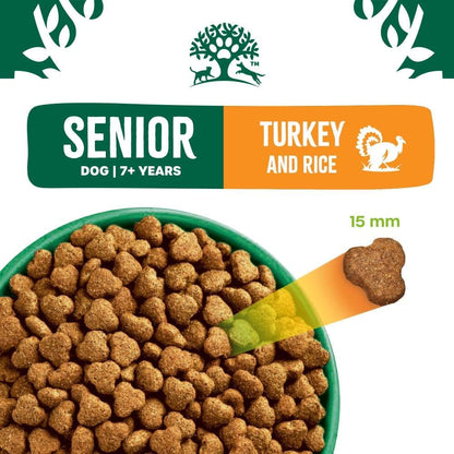 James Wellbeloved Senior Turkey & Rice Dog Food 15kg