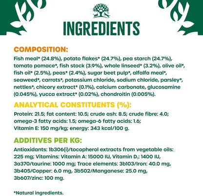 James Wellbeloved Grain Free Adult Fish & Vegetable Dog Food 10kg