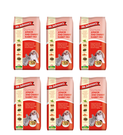 Mr Johnsons Junior & Dwarf 900g Rabbit Food