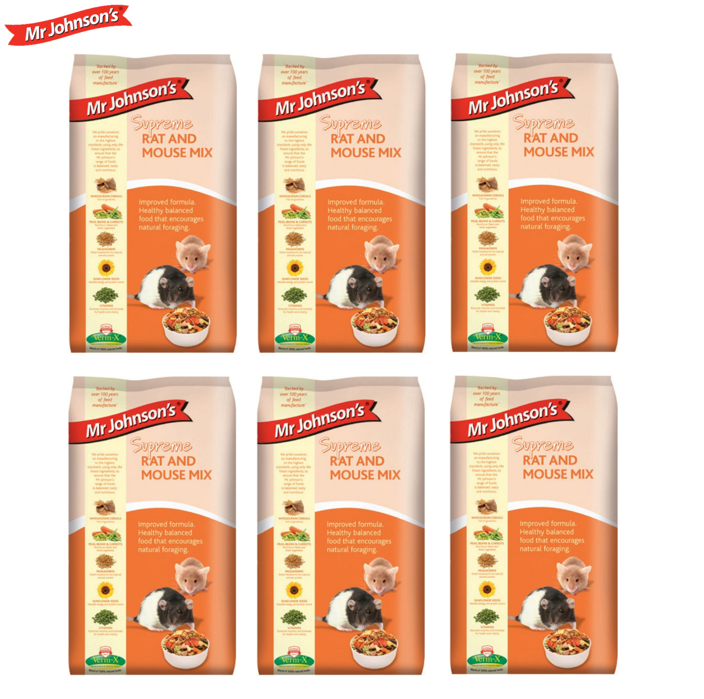 Mr Johnson's Supreme Rat & Mouse Mix 900g