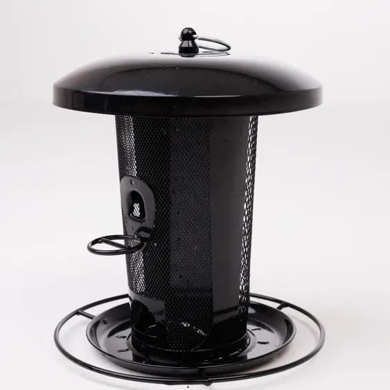 Henry Bell Black Heavy Duty Dual Seed & Peanut Feeder