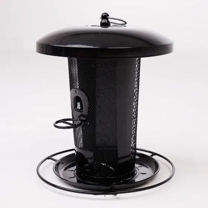 Henry Bell Black Heavy Duty Dual Seed & Sunflower Heart Feeder