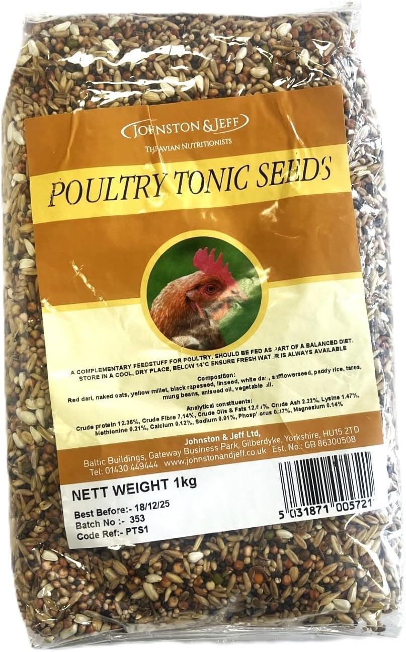 Johnston & Jeff Poultry Tonic Seeds 1kg
