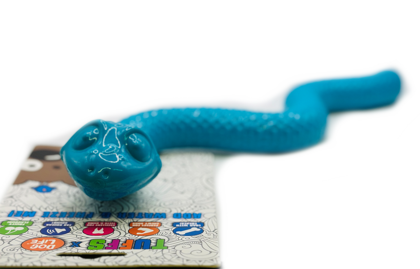 Dog Life Large Tuffs TPR Rubber Snake Dog Toy