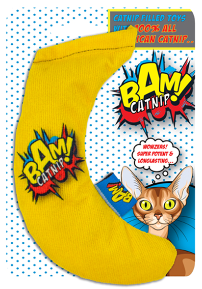 BAM! Catnip Banana