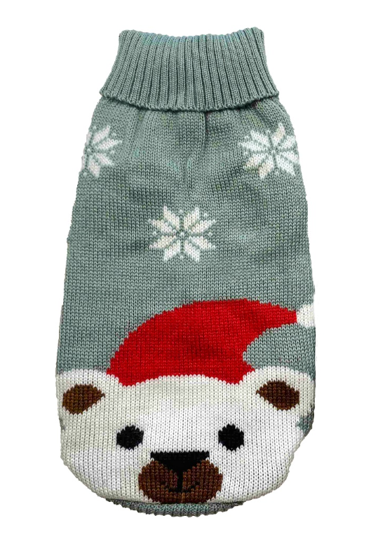 Dog Life Polar Bear Cosy Fit Dog Jumper XS 20cm