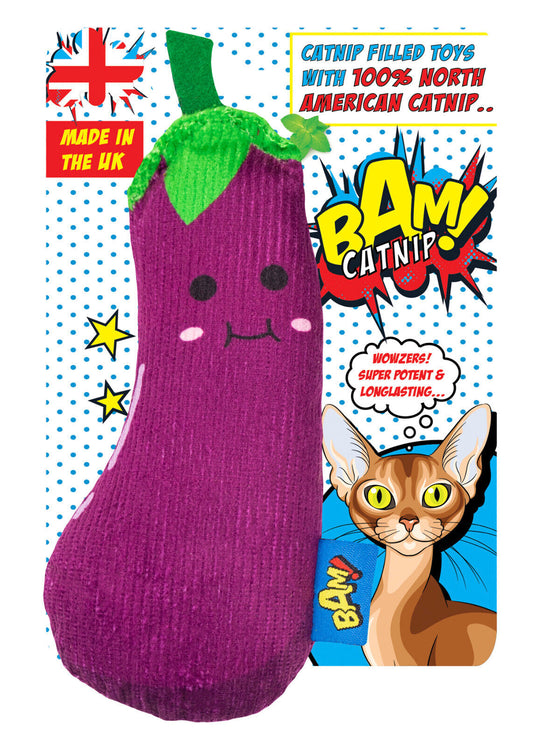 Bam Catnip Genie Aubergine