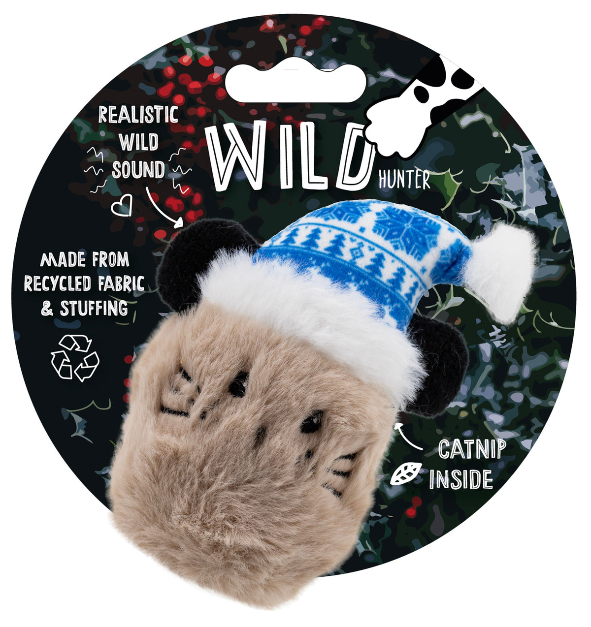 Wild Hunter Christmas Mouse Cat Play Toy