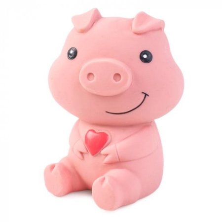 Zoon Large Latex Squeaky Piggie