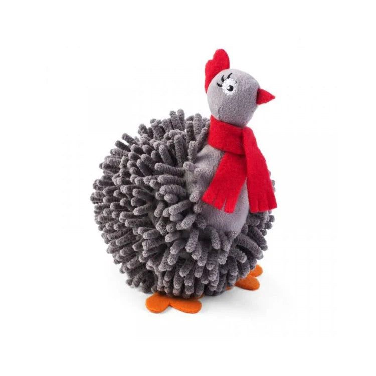 Zoon Noodly Partridge Plush Dog Play Toy