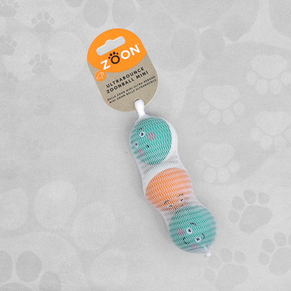 Zoon UltraBounce Mini Ball for Small Dogs – 5cm 3 Pack