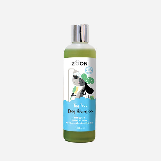 Zoon Tea Tree Shampoo for Dogs – 300ml Gentle Coat & Skin Care