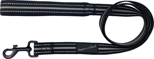 Hem & Boo Sports Lead Black S/M 150 x 1.9cm