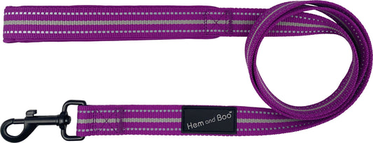 Hem & Boo Sports Lead Purple S/M 150 x 1.9cm