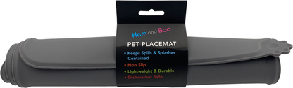 Hem & Boo Place Mat For Pet Bowls 47 x 29.9cm Assorted Colours