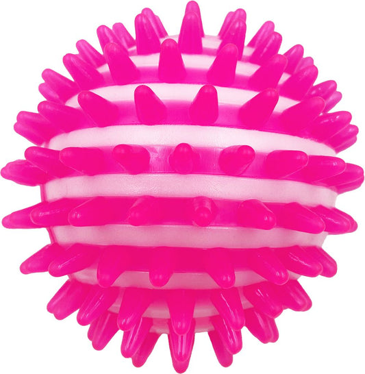 1x Hem & Boo Flashing Spikey Ball 9cm