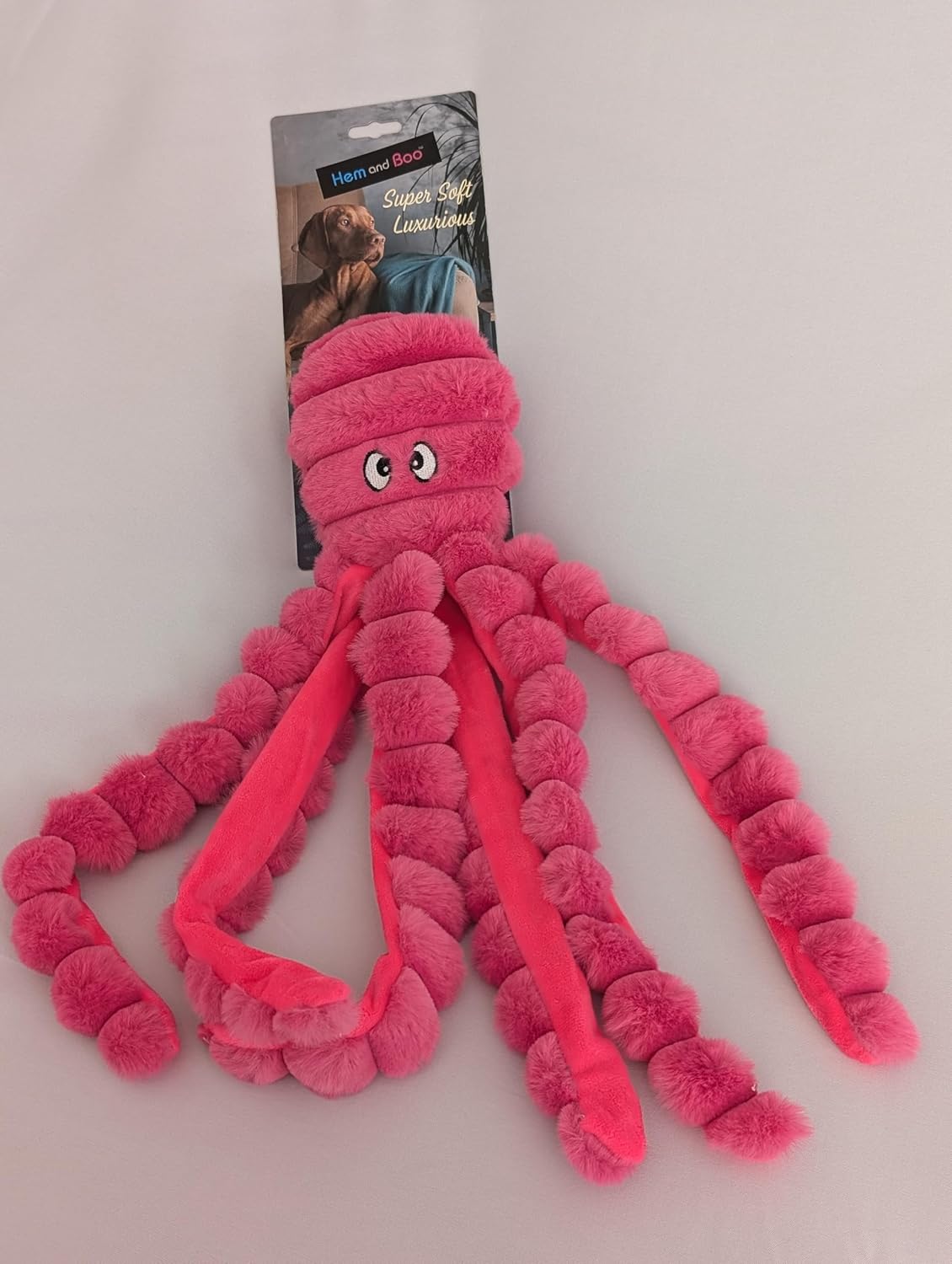 Hem & Boo Luxurious Superplush Octopus Large