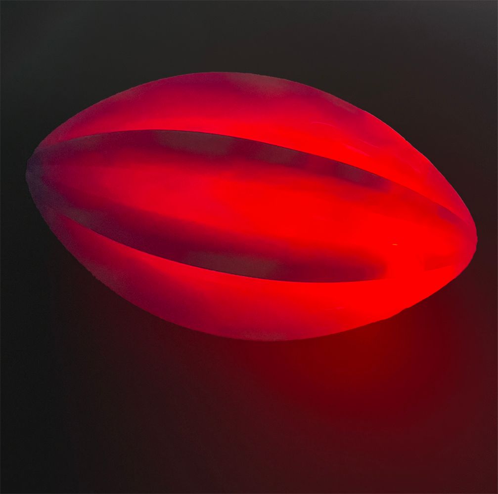 1x Hem & Boo Grooved Rugby Ball 14cm