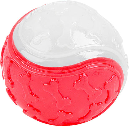 1x Hem & Boo Glow In The Dark Tpr Ball 6.3cm Assorted Colours