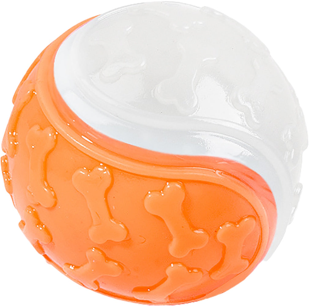 1x Hem & Boo Glow In The Dark Tpr Ball 6.3cm Assorted Colours